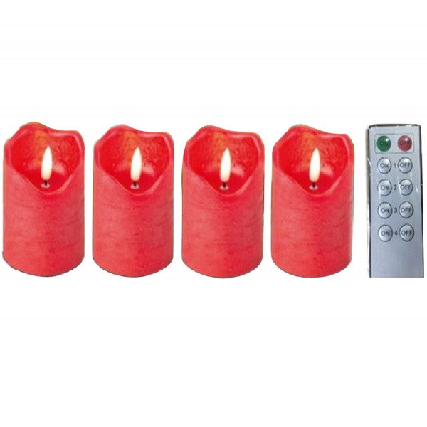 LED-Adventkerzen Set mit Remote