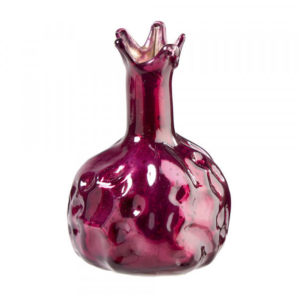 Vorbestellung: (562) Vase,Glas,Granatapfel-Form