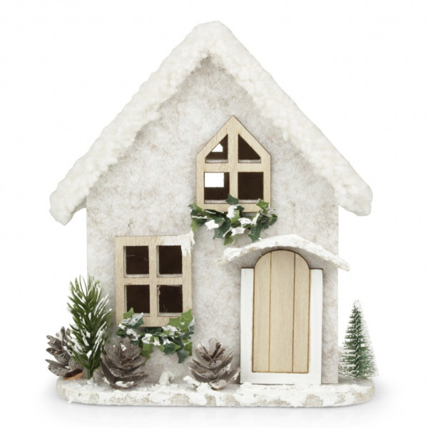 Filz-Winterhaus 'NO LED' zum Stellen