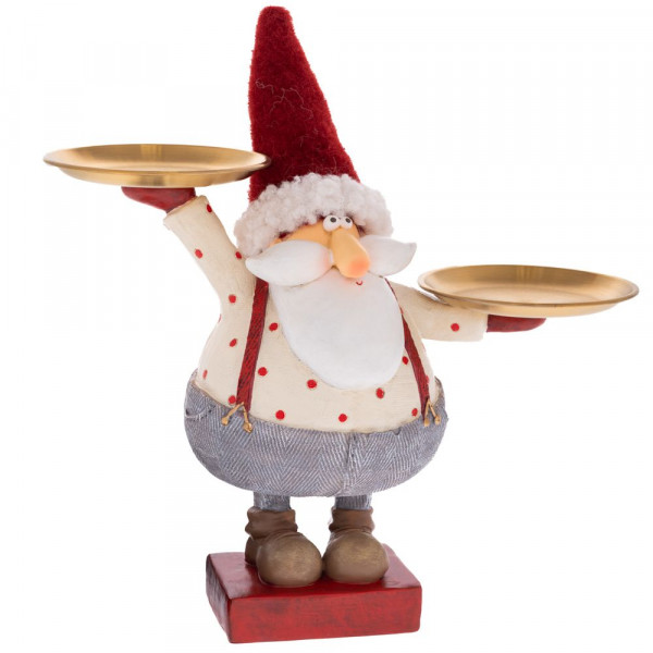 (ab 15.9. erhältlich) Poly-Weihnachtsmann mit 2 Tablets
