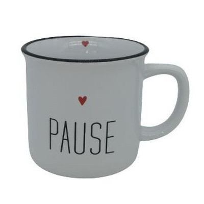 Keramik-Tasse &quot;Pause&quot;