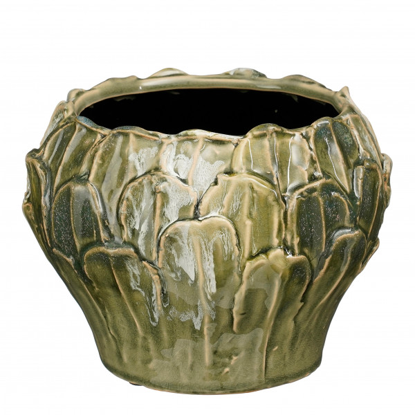 Keramiktopf "Leaf" handmade