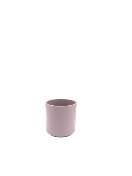 Keramik-Topf matt &quot;Cylindro&quot; f. Orchideen
