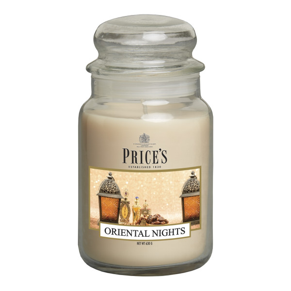 LARGE JAR Kerze 630g Oriental Nights