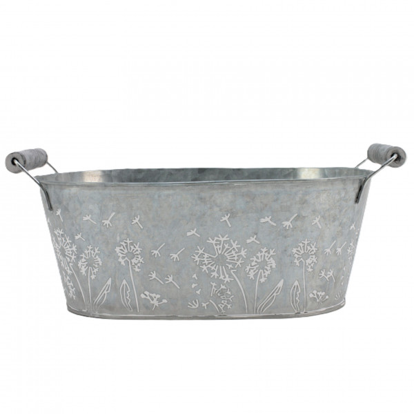 Zink-Jardiniere "Pussella"