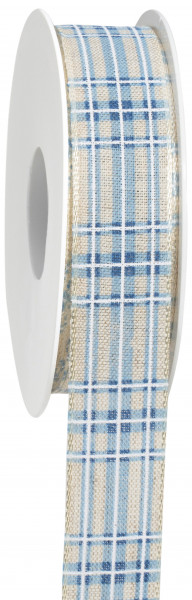 Band &quot;Tartan Inspiration&quot; mit Drahtkante