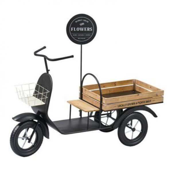 Metall-Wagen zum Beflanzen "Flowers"