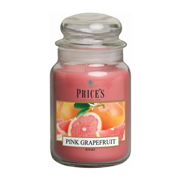LARGE JAR Kerze 630g Pink Grapefruit