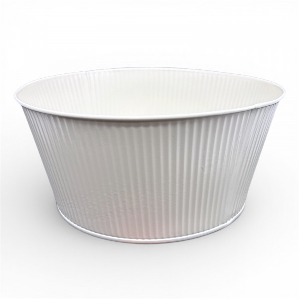 Metall-Schale "Xanda" gerillt 21cm