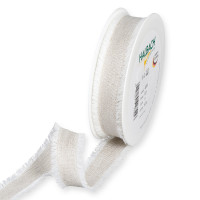 Leinenband mit Fransenkante Leinenband mit Fransenkante