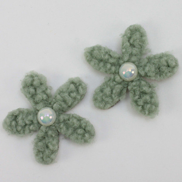 Woll-Holz Blüte "Freddi"