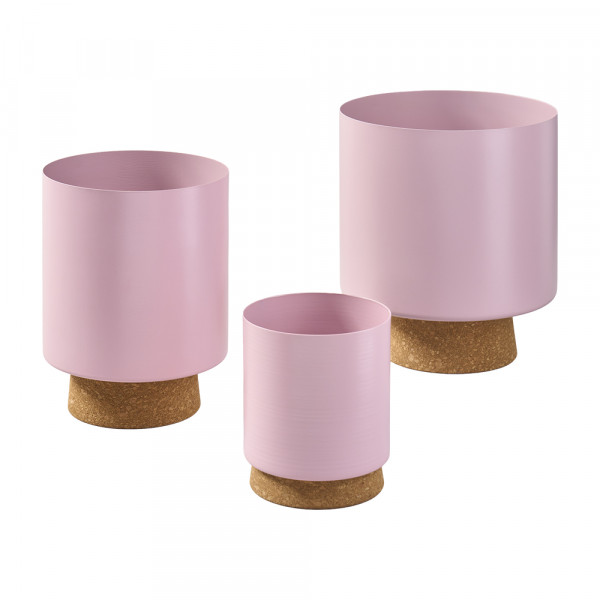 Vorbestellung: (199) Metall-Pflanztopf Set/3