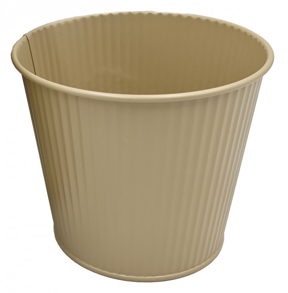Metall-Topf "Xanda" gerillt 15er