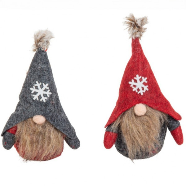 (ab 15.9. erhältlich) Filz-Mützenwichtel 2f sort.