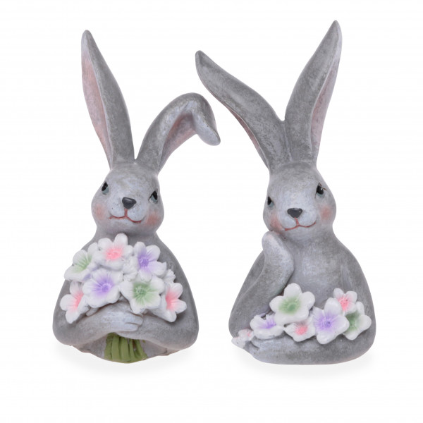 Poly-Hase m. Blume 2 sort