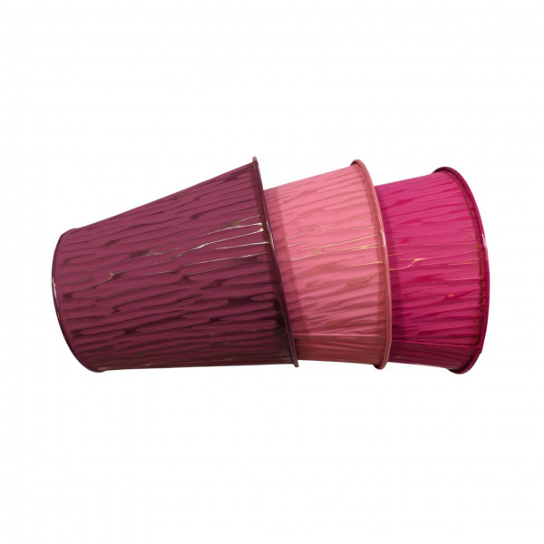 Metalltopf Strichmuster