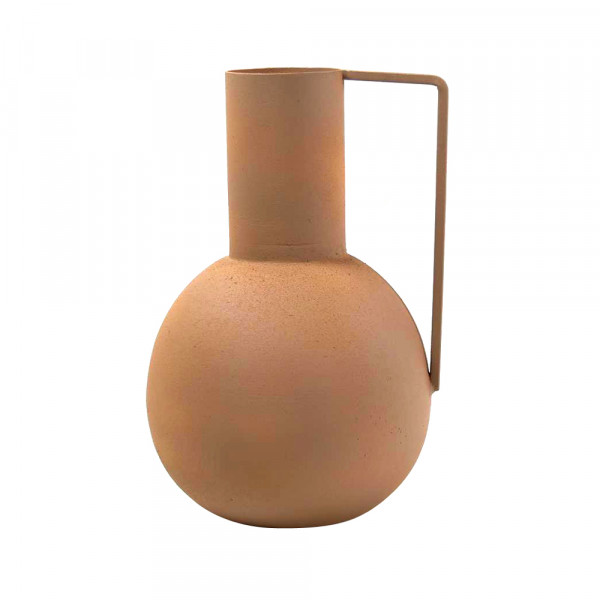 Vase Metall mit Griff