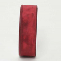 Seidenband mit Drahtkante 4cm Seidenband mit Drahtkante 4cm