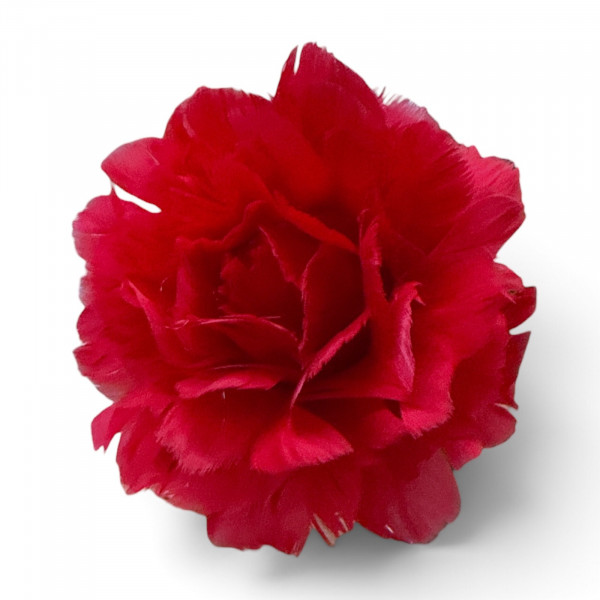 Federn-Rose mit Clip