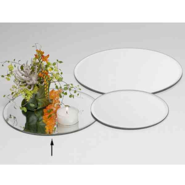 Spiegelplatte rund