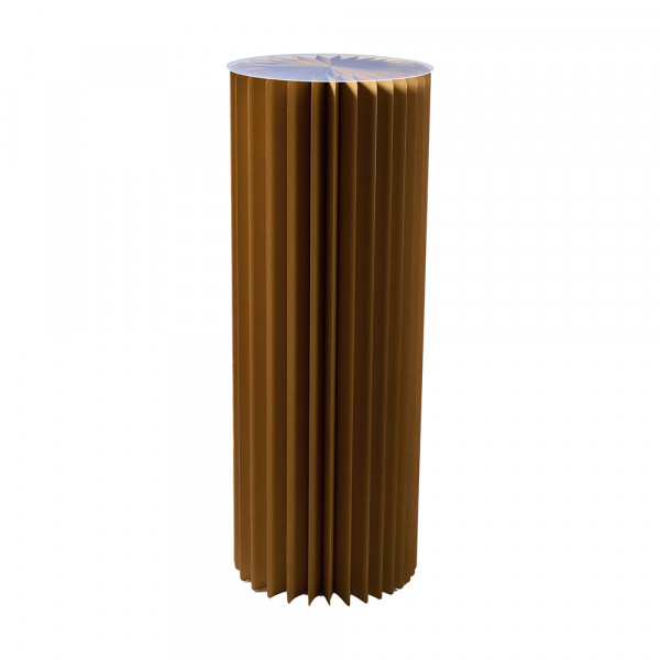Papier Dekosäule (faltbar für Transport)