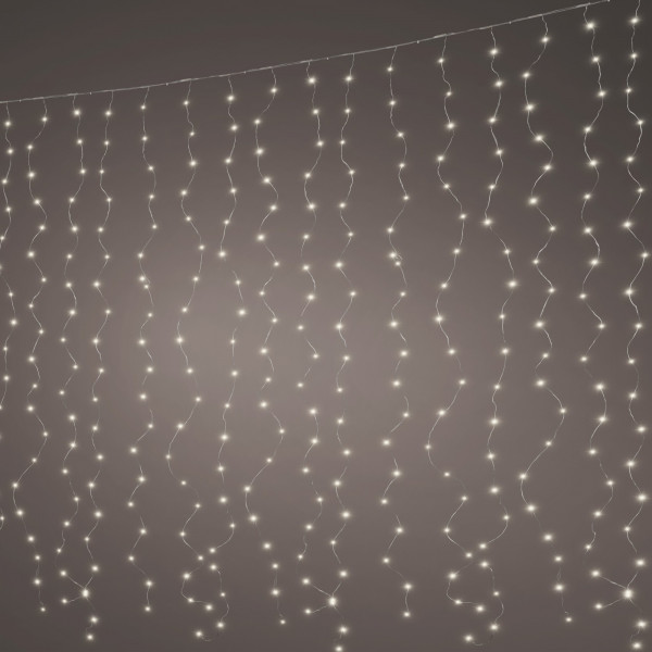 Mico-LED Lichtervorhang Outdoor mit Kabel