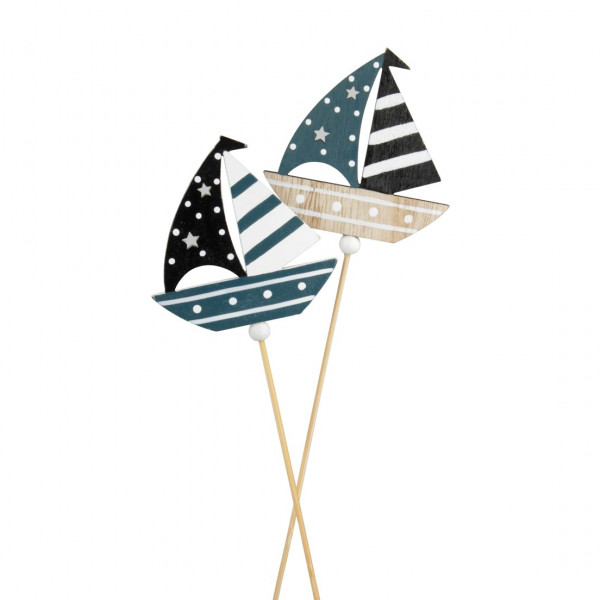 Holz-Schiff "Maritim" am Pick 2f sort