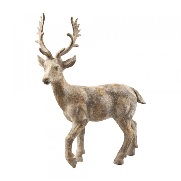 Poly-Hirsch stehend