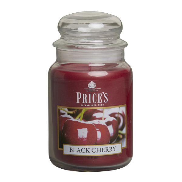 LARGE JAR Kerze 630g Black Cherry