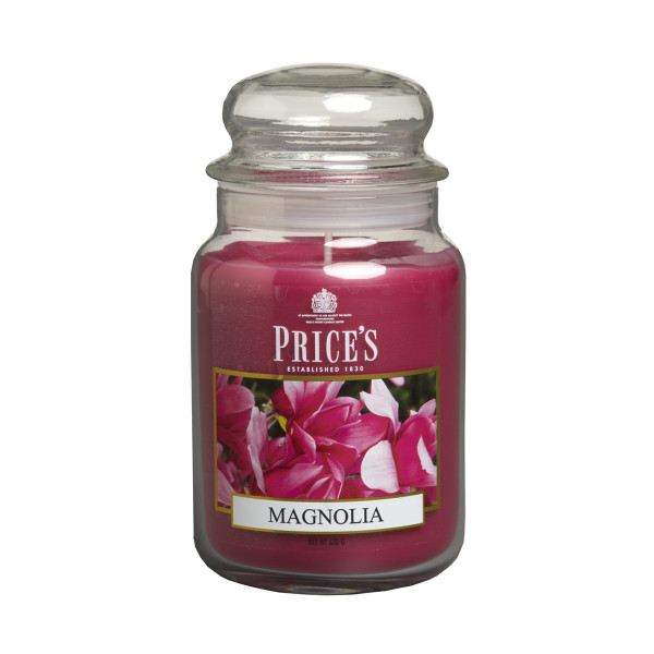 LARGE JAR Kerze 630g Magnolia