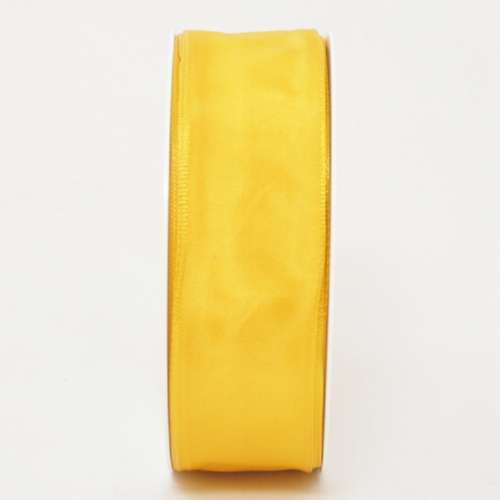 Seidenband mit Drahtkante 4cm