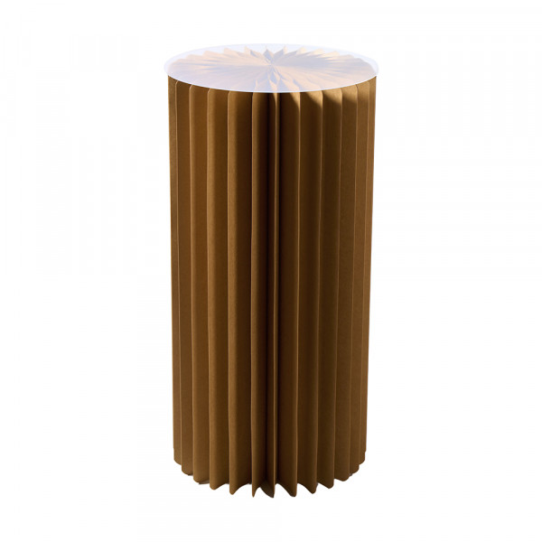 Papier Dekosäule (faltbar für Transport)