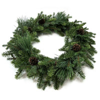 Kiefer-Kranz mit Zapfen Kiefer-Kranz mit Zapfen