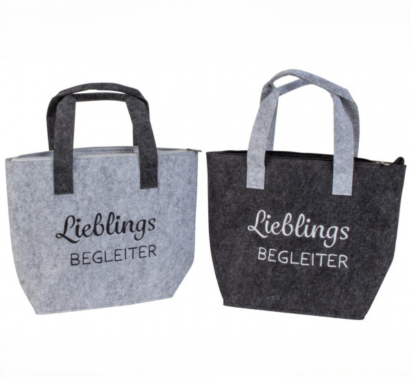 Filz-Tasche "Lieblings-Begleiter"