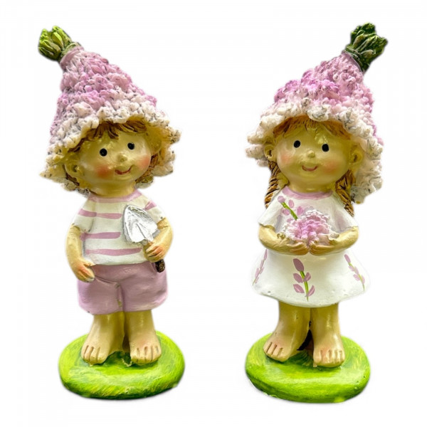 Poly-Lavendelkinder 2f sort.