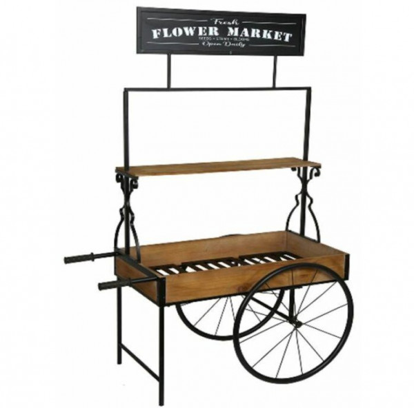 Metall-Verkaufswagen