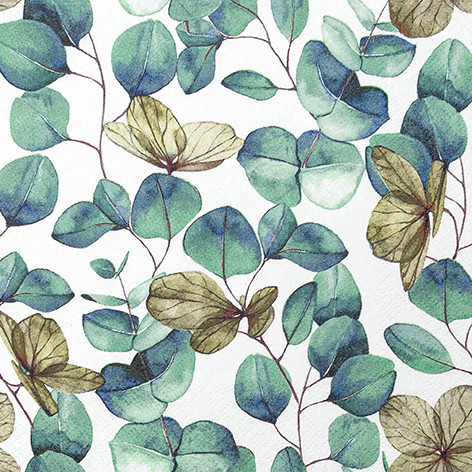 20 Servietten &quot;Eucalyptus Leaves&quot;