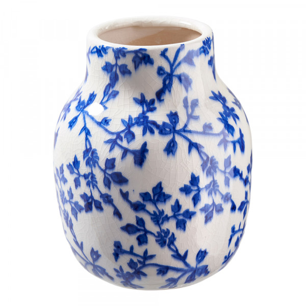 Keramikvase &quot;Blue Garden&quot;