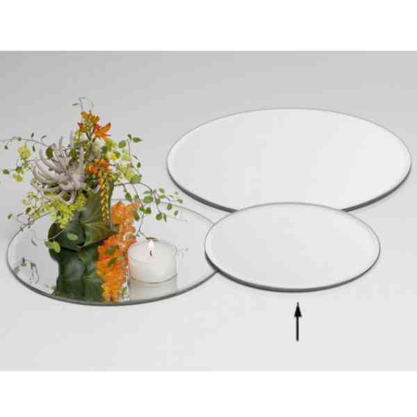 Spiegelplatte rund