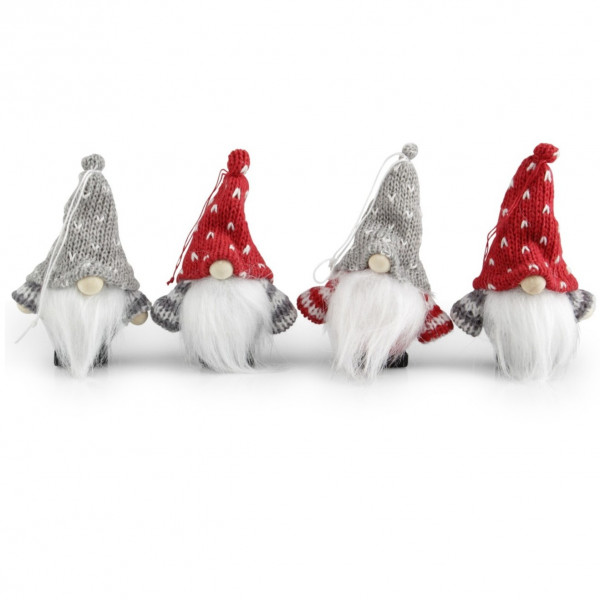 Filz-Zwerge am Hänger 4fach