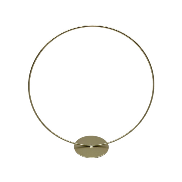 Vorbestellung Weihnachten: Gold-Flower Loop Metall auf Stand