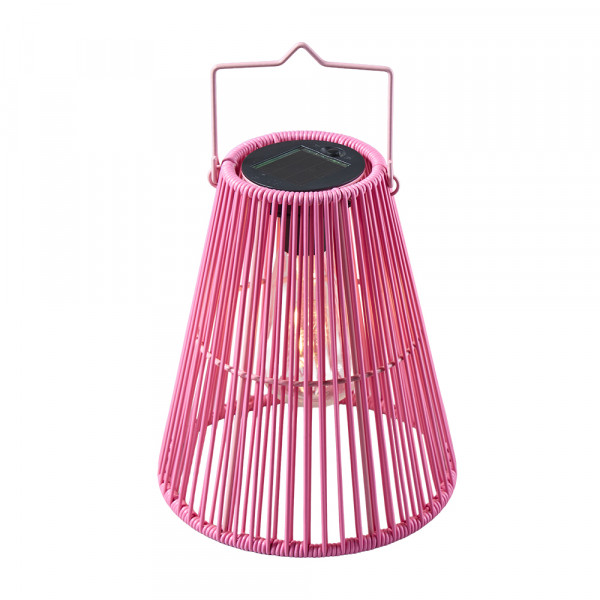 Vorbestellung: (108) Metall Solarlampe wiederaufladbar