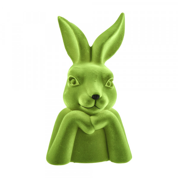 Vorbestellung: (404A) Hasenbüste beflockt