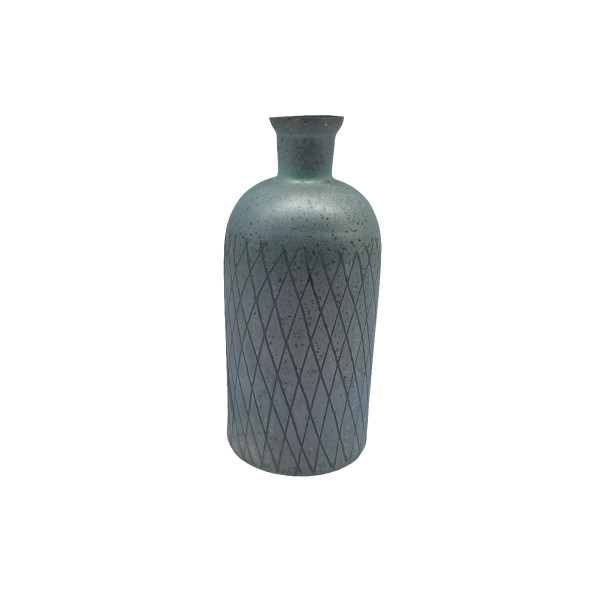 Glas-Vase &quot;Rille&quot;