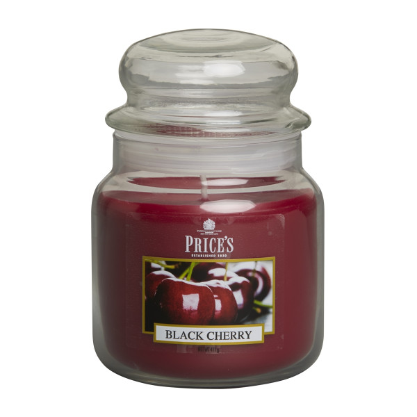 MEDIUM JAR Kerze 411g Black Cherry