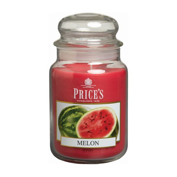 LARGE JAR Kerze 630g Melon
