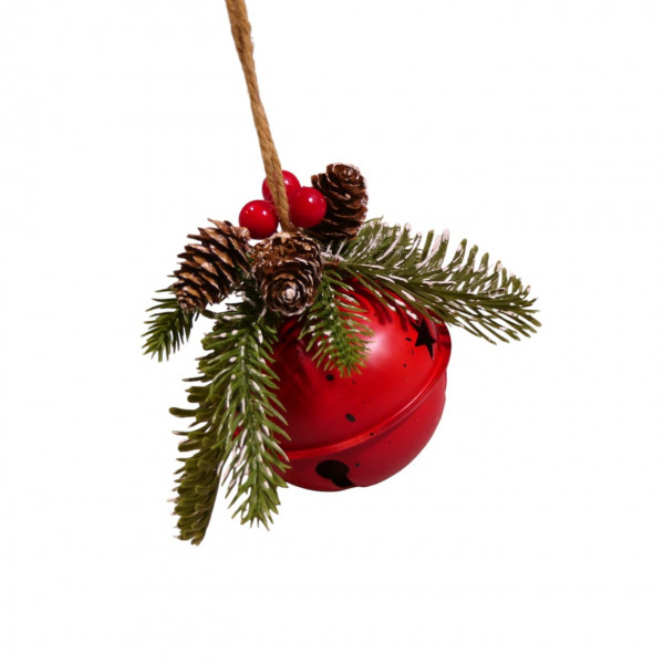 Metall-Schelle mit Zweig