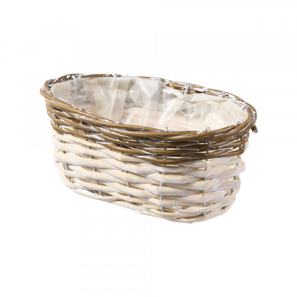 (051) Korb "Raphael" Spaltweide oval 2er