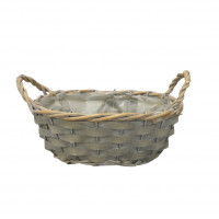 Korb Splitweide "Gunda" oval Korb Splitweide "Gunda" oval