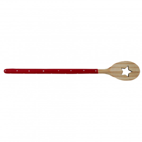 (ab 15.9. erhältlich) Holz-Kochlöffel weihnachtlich